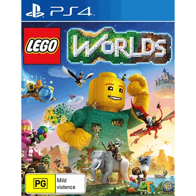 LEGO Worlds PlayStation 4 (PS4) Game - Excellent Condition • $28