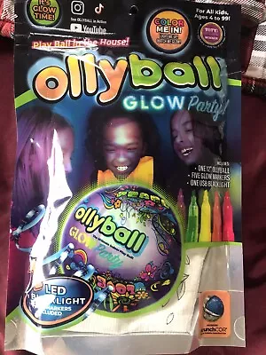 One Ollyball Glow New Magic Marker Coloring Ball • $5