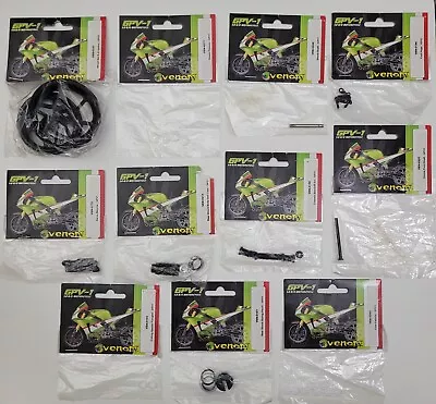 VENOM (11 Items) PARTS LOT For GPV-1 RC Motorcycle Vintage NIP NOS • $64.95