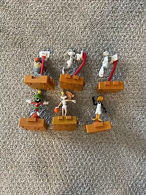 1996 Vintage McDonald’s Happy Meal Space Jam Looney Tunes Figures LOT • $6