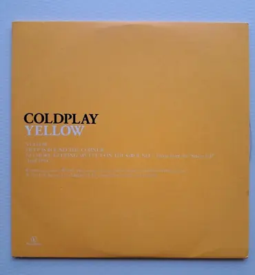 Coldplay Yellow Promotional CD  RARE Free Post • £11.99