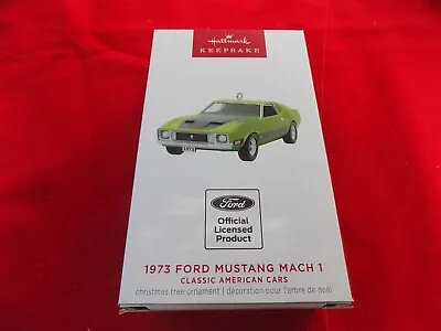 2023 Hallmark Keepsake Ornament  1973 Ford Mustang Mach 1 • $15.95