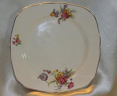 H&k Tunstall Plate Made In England Floral Design Very Pretty Look!! • $5.08