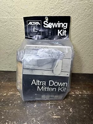 Vintage Sewing Kit Down Mittens Altra • $20