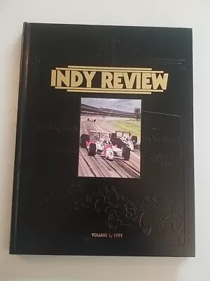 Indy 500 Publications Indy Review 75th Indy 500 May 1991 Vol. 1 With Dust Jacket • $14.95