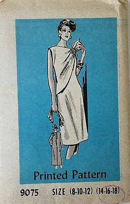 Vintage Reader Mail 9075 Misses Dress Sewing Pattern Sz 14-16-18 FF • $7.99