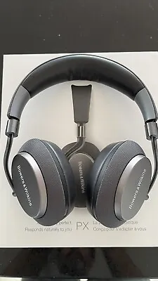 B&W Bowers Wilkins PX Wireless Noise Cancelling Bluetooth Headphones In Box • $285