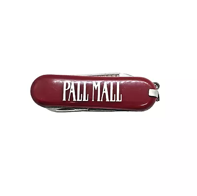 Vintage Pall Mall Cigarettes Pen Knife With Scissors And Box • $10.92