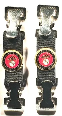 U.s. Marines Motorcycle Military Pants Boot Strap Heavy Duty Clip Made In Usa • $23.99