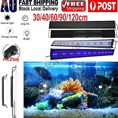 40 -130 CM Aquarium LED Lighting 1ft/2ft/3ft/4ft Marine Aqua Fish Tank Light AU • $24.99