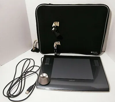 Wacom Intuos 3 PTZ-630 6x8  USB Graphics Drawing Tablet Pen Holder Carrying Case • $29.99