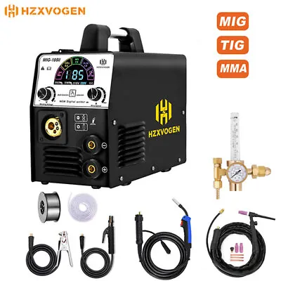 4 IN 1 MIG Welder 200A  ARC MMA TIG Welding Machine With TIG Torch&Gas Regulator • $239.99