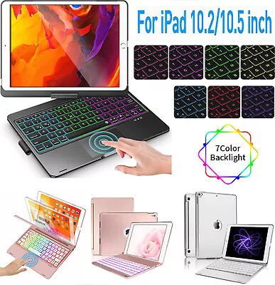 $62.69 • Buy Bluetooth Keyboard Cover With Smart Case For IPad 10.2  9th 8th 7th Gen Air 10.5
