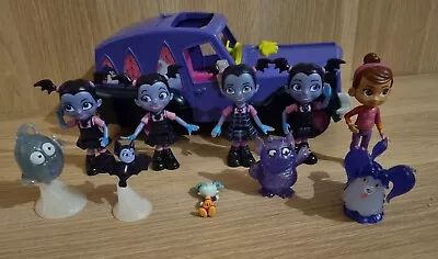 Disney Vampirina Figure Bundle With Car Lights & Sounds Toy Playset  • £2.20