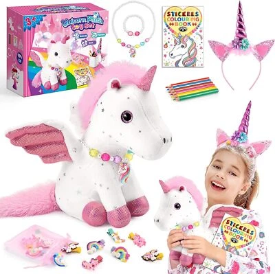 £20.87 • Buy EUCOCO Unicorn Gifts For Girls Age 3-8, Unicorn Soft Toys For 3 4 5 6 7 Year Old