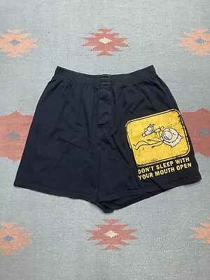 Vintage Boxer Shorts Don’t Sleep With Your Mouth Open Dog Funny Novelty Medium • $15