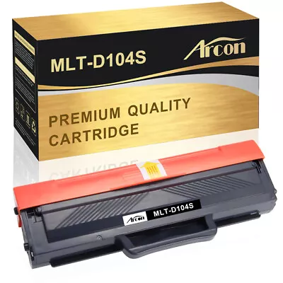 MLT-D104S Black Toner Cartridge For Samsung SCX-3205W SCX-3206 SCX-3205 Printer • $22.69