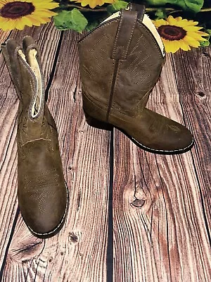 Masterson Boot Company Cowboy Boots Size 11 Kids Brown • $20