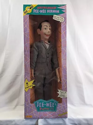 1989 Ventriloquist Pee-Wee Herman Playhouse Doll 26  ~ Original Box Near Mint • $244.97