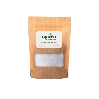 Natural Coarse Sea Salt • £7.65