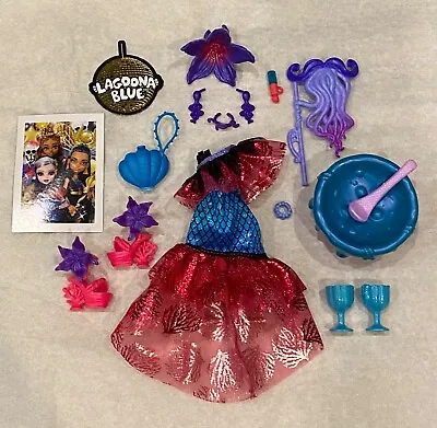 NEW_Outfit Lot_Monster High Ball G3 Lagoona Blue Doll_Clothes Shoes Jewelry • $29.95