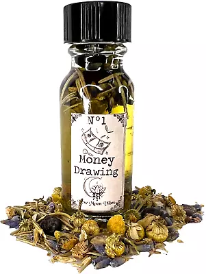 Money Drawing Oil For Manifestion Of Riches Wealth Prosperity Abundance Spells • $8.95