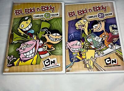 Ed Edd 'N Eddy: Season 1 And 2 DVD Bundle • $15.99