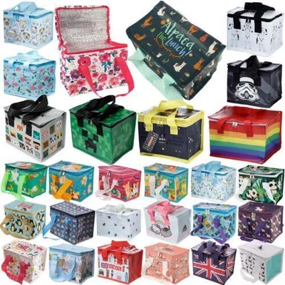 £6.25 • Buy Cool Bag School Picnic Lunch Box Insulated Small Thermal Cooler Novelty 5 Litre