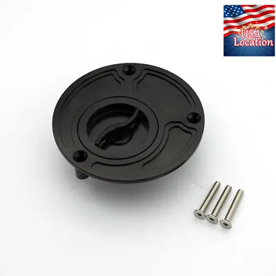 For YZF R6 R6S R1 R1S R1M FJR1300 FAZER FZ1 FZ6 FZ6R CNC Gas Cap Tank Fuel Cover • $23.98