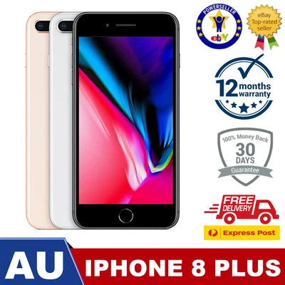 $399 • Buy New Factory Unlocked Apple IPhone 8 Plus 8P 64/256GB Smartphone Box Sealed AU