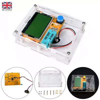 LCD Display LCR-T4 Transistor Diode Capacitor ESR LCR Meter MOSFET PNP Tester UK • £14.23