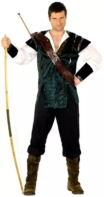 Smiffys Robin Hood Costume Green (Size M) • $40.47