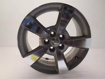 08-12 CHEVY MALIBU Aluminum Wheel 17x7 5 Single Spokes Machined Finish 09596799 • $136.50