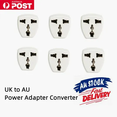 $10.99 • Buy 3/5PACK Portable UK To AU Power Adapter Converter Wall Plug Socket Travel
