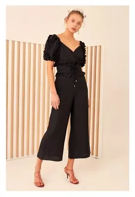 C/MEO Collective Thousand Times Jumpsuit Black Size M Like NEW • $50