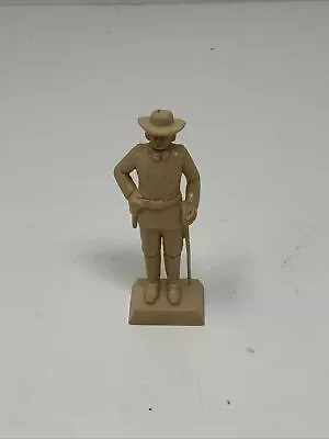 Marx Fort Apache Play Set General Custer Famous Americans Tan Plastic Figure • $25