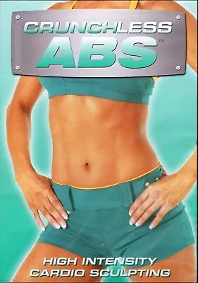 Crunchless ABS / High Intensity Cardio Sculpting / **SEALED** / DVD Video! • $6.99