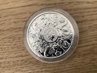 2021 Queens Beasts Completer Coin 2oz 999 Silver • £79.99