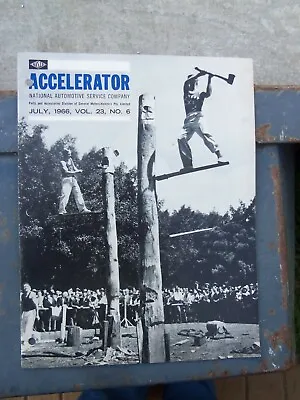 Accelerator July 1966 Vol.23 No.6 Gmh Nasco Parts Holden Magazine  • $45