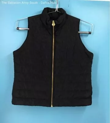 Michael Kors Womens Black Puffer Vest Size 1X • $9.99