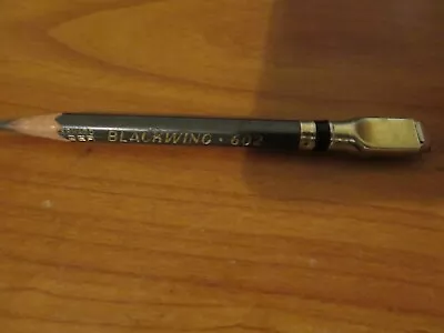 Vintage Eberhard Faber Blackwing 602 Pencil Black Band Used Sharpened Rev6 • $39.99