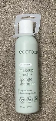 EcoTools Makeup Brush And Sponge Shampoo Removes 6 Fl Oz (Pack Of 1) Clear  • $9.25