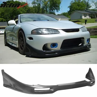 Fits 97-99 Mitsubishi Eclipse JDM Sport Style PU Front Bumper Lip Chin Spoiler • $114.99