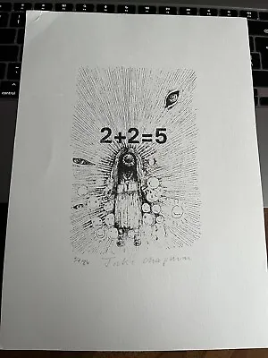 Jake Chapman 2+2=5 Signed Limited Edition Print + Book • £106