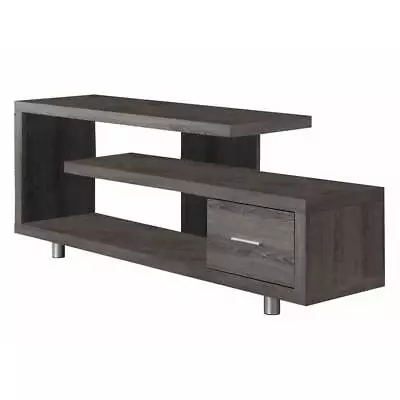 Monarch Specialties 60 Inch Modern Art Deco TV Stand With 1 Drawer • $169.99