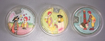 $5.99 • Buy (3) 1976 McDonalds Lid Games.  RARE!