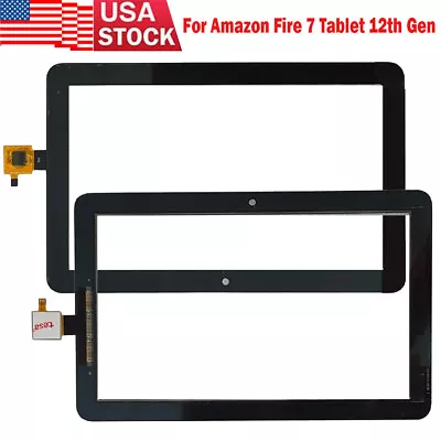 Replacement Touch Screen Digitizer For Amazon Fire 7 Tablet 12th Gen 2022 P8AT8Z • $21.98