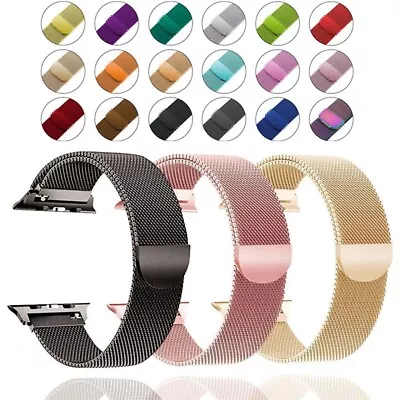 $10.99 • Buy Magnetic Metal Band Iwatch Strap For Apple Watch Series SE 6 5 4 3 2 1 38 40mm