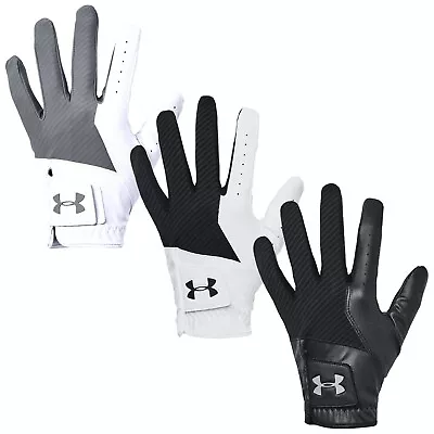 Under Armour Mens Medal LEFT Hand Golf Glove - Worn By Right Handed Player UA • £12.95