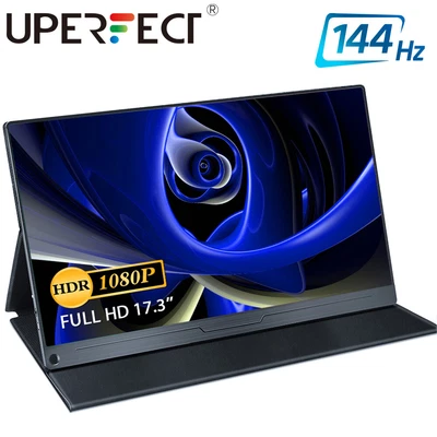 $229.49 • Buy 17.3  Gaming Monitor 144Hz Portable Monitor IPS Monitor For Laptop Xbox PS4/5